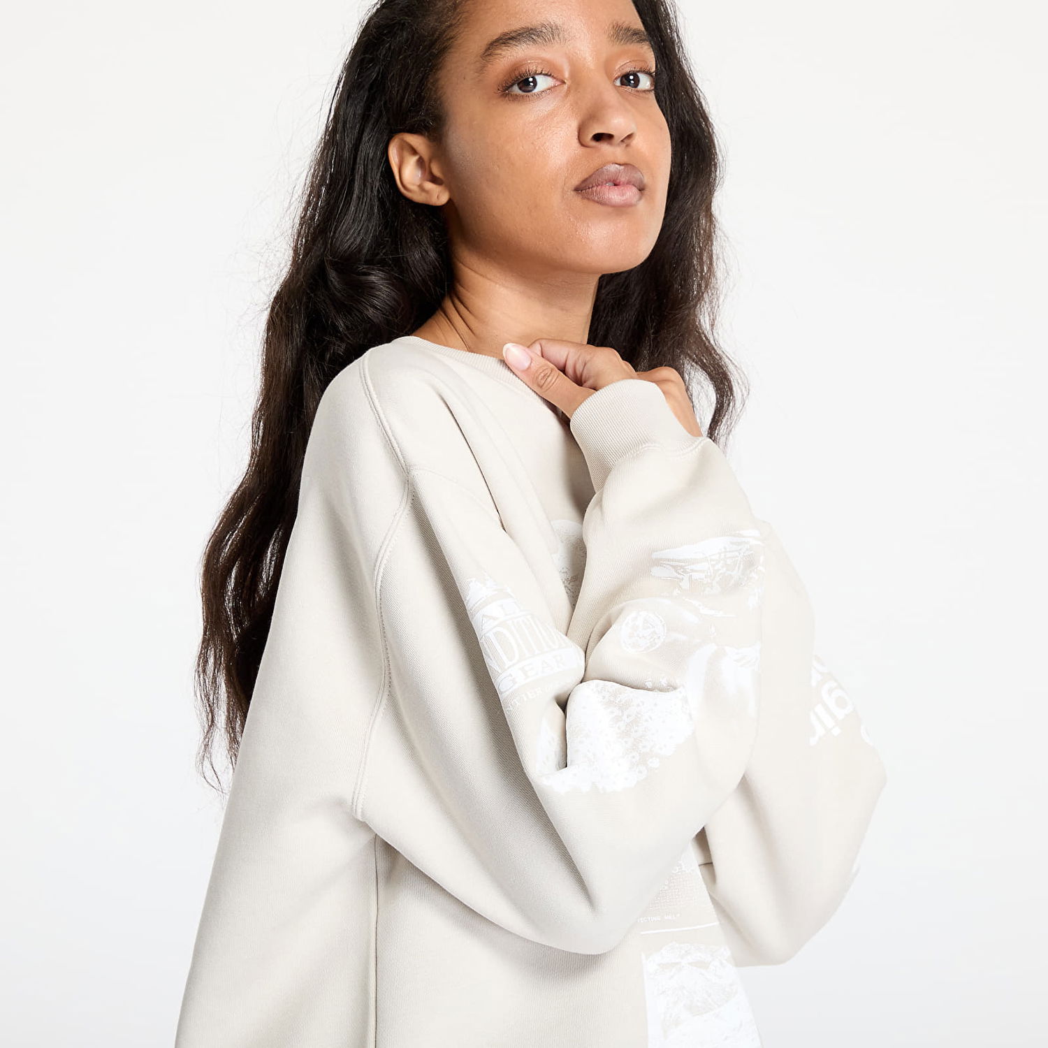 Mikina Nike ACG ACG "Tuff Fleece" Therma-FIT Repel Crew-Neck Sweatshirt Béžová | FV7329-104, 1