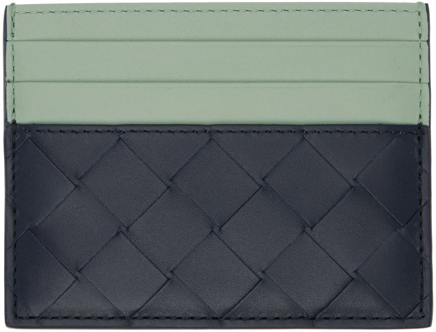 Peňaženka Bottega Veneta Intrecciato Credit Card Holder Zelené | 795612-VCPQ5-4176, 0