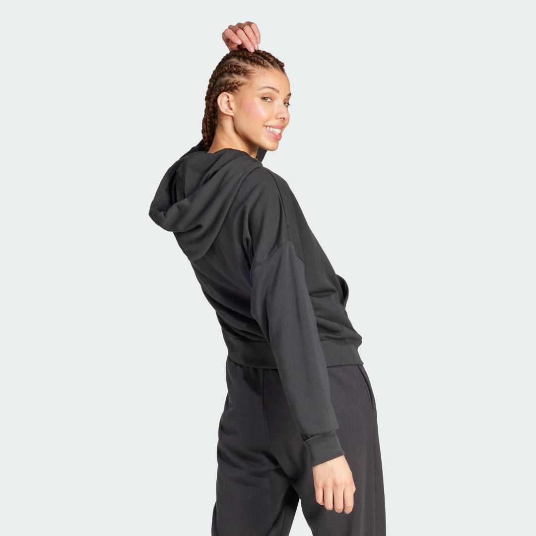 Mikina adidas Performance Loose Logo Hoodie Čierna | JN1845, 1