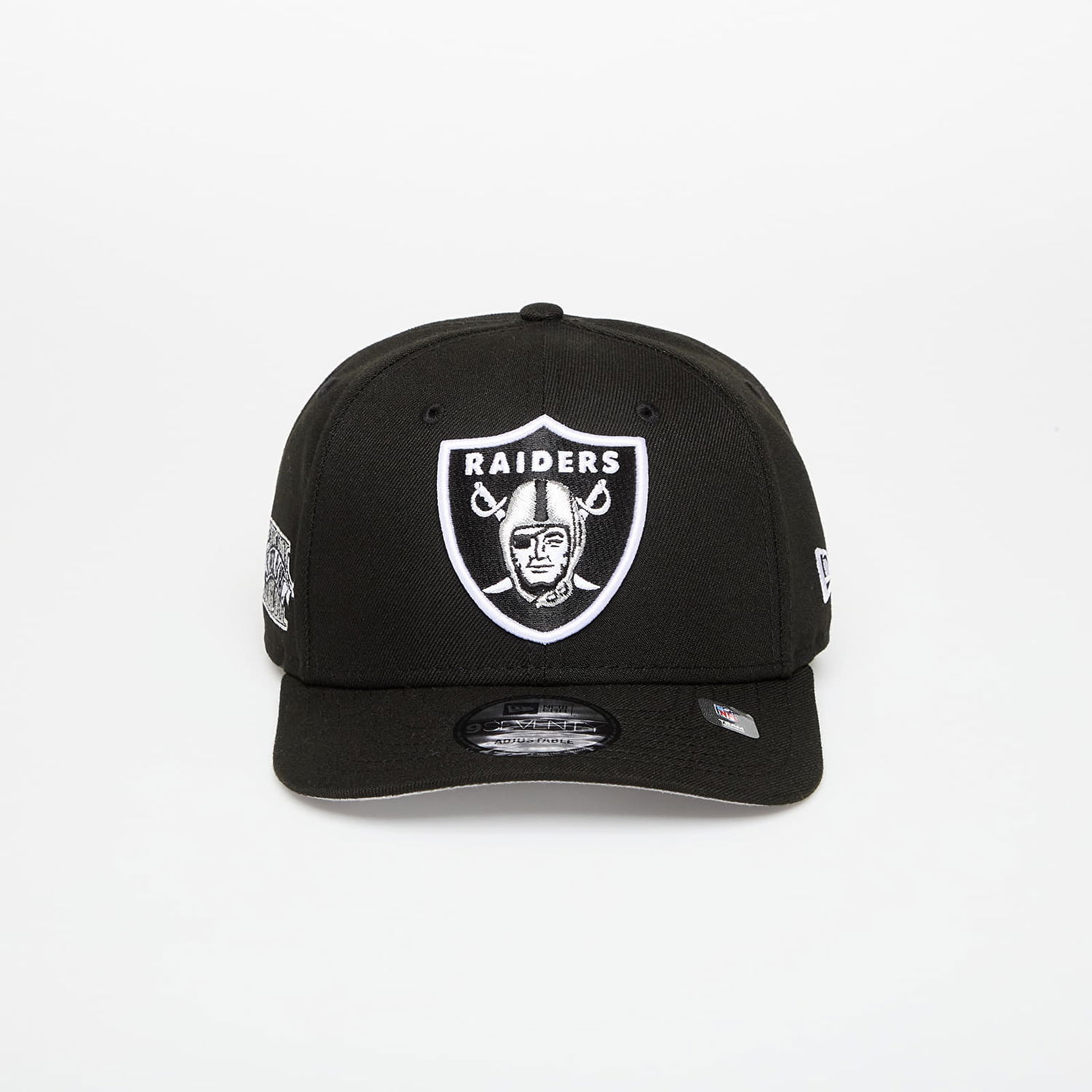 Šiltovka New Era New Era Las Vegas Raiders 9TWENTY Stretch Snap NFL Patch Adjustable Cap Čierna | 60691216, 0