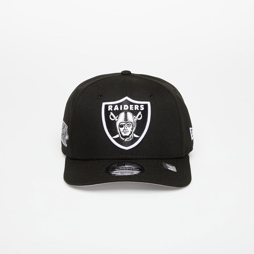 Šiltovka New Era New Era Las Vegas Raiders 9TWENTY Stretch Snap NFL Patch Adjustable Cap Čierna | 60691216