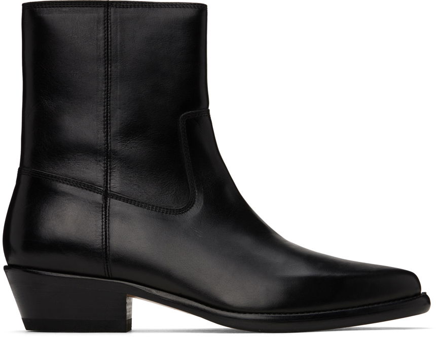 Delix Leather Ankle Boots