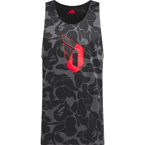 Dres adidas Originals BAPE x Dame 9 Reversible Jersey Čierna | JF1154