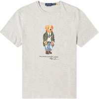 Polo Ralph Lauren Men's Heritage Bear T-Shirt Andover Heather