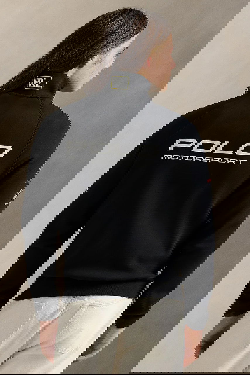Bomber bunda Polo by Ralph Lauren Polo Ralph Lauren Long Sleeve Racing Jacket Čierna | 710972339, 1