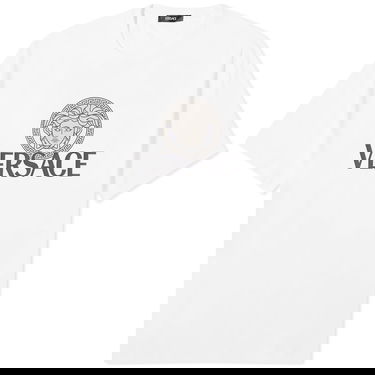 Tričko Versace Men's Medusa Print Tee White Biela | 1014226-1A10088-1W000, 0