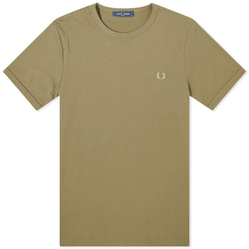 Tričko Fred Perry Ringer Hnedá | M3519-R79