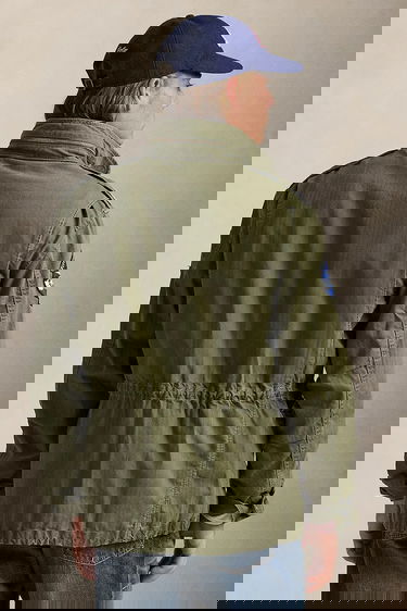 Vesta Polo by Ralph Lauren Green Cotton Field Jacket Béžová | 710961616, 2