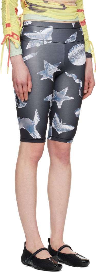 Šortky Chopova Lowena Chopova Lowena Workshop Print Bike Shorts Čierna | 4113, 1