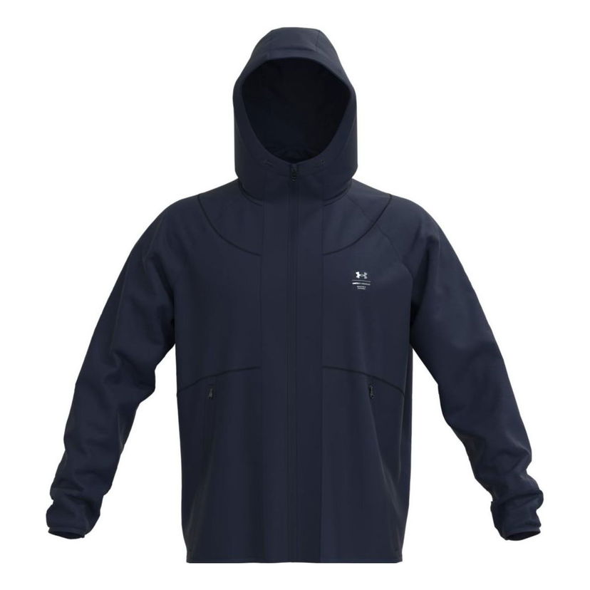 Vetrovka Under Armour Rush Fleece Full Zip Hoodie Jacket Modrá | 1373806-410