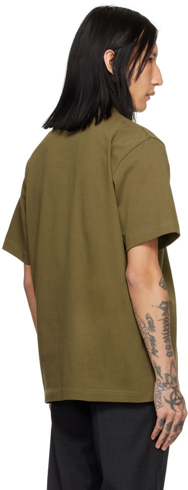 Tričko Helmut Lang Space Graphic T-Shirt Zelené | N09HM526, 2