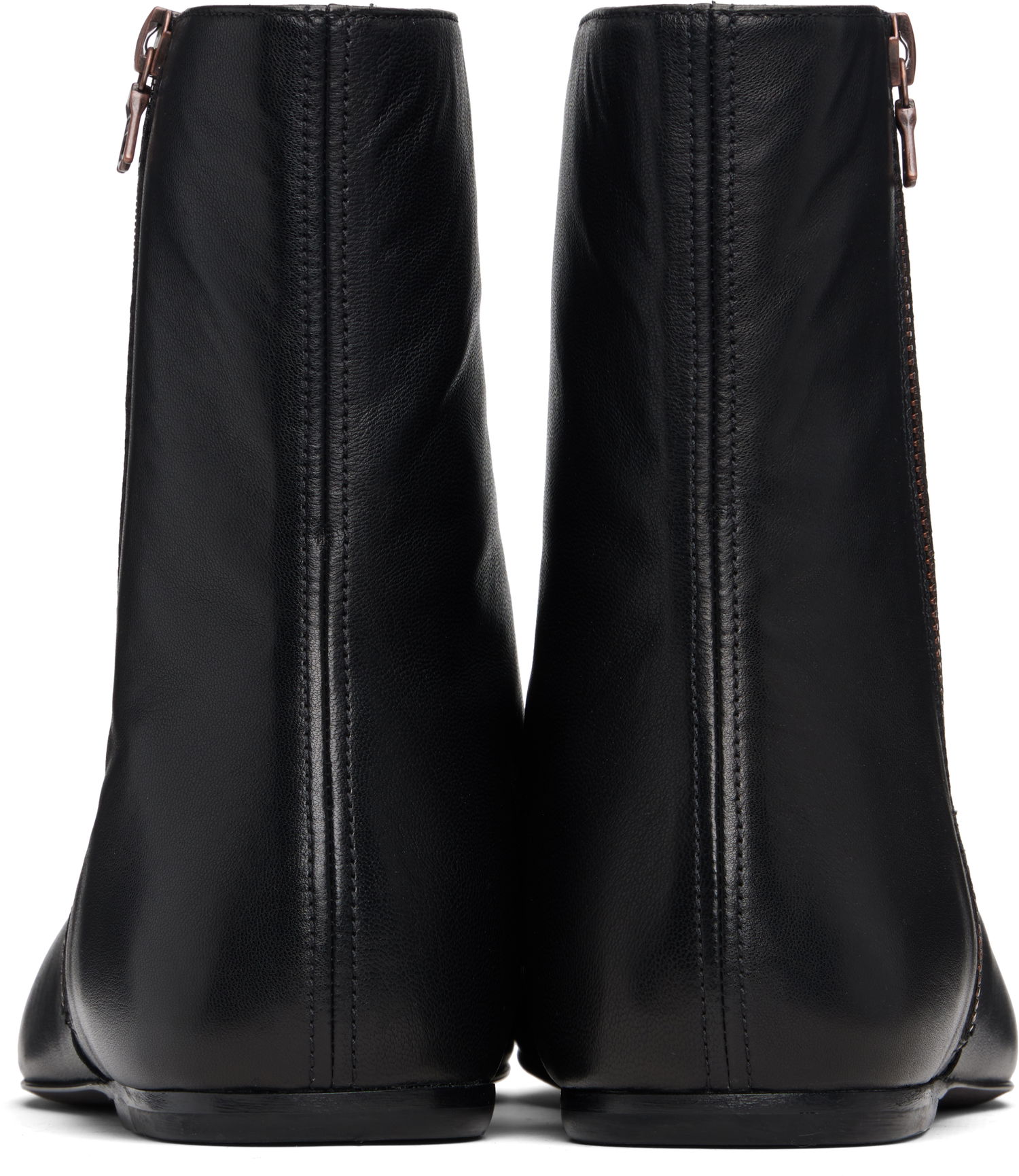 Tenisky a topánky Dries Van Noten Dries Van Noten Leather Sock Boots Čierna | 252-021709-112, 1