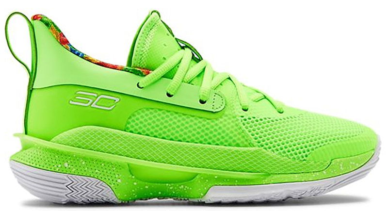 Tenisky a topánky Under Armour Curry 7 Sour Patch Kids Zelené | 3022113-302, 0