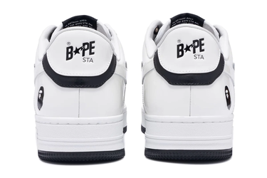 Tenisky a topánky BAPE Bape Sta #6 M2 Black/White Biela | 0ZXSHM191328M-BLK, 2