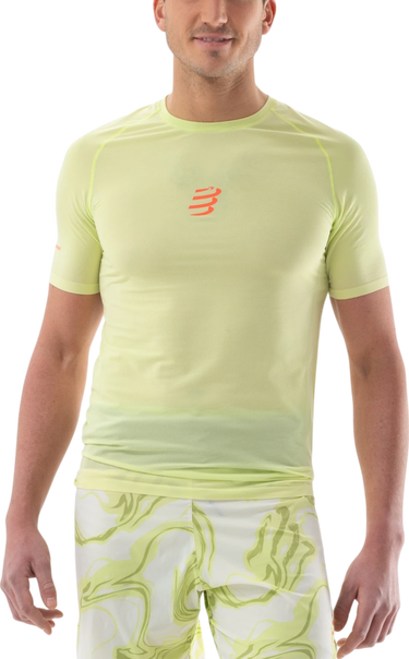 Tričko Compressport Compressport Trail Racing Short Sleeve T-Shirt Žltá | atsm3636-atsm3636040, 0
