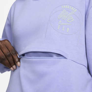Mikina Nike Dri-FIT Basketball Hoodie Fialová | DQ6770-569, 1