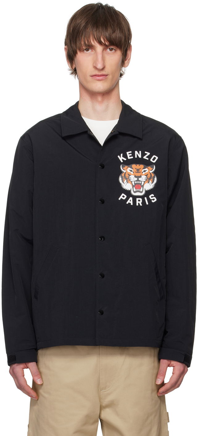 Bunda KENZO Paris Lucky Tiger Jacket Čierna | FE55BL0629NG, 0