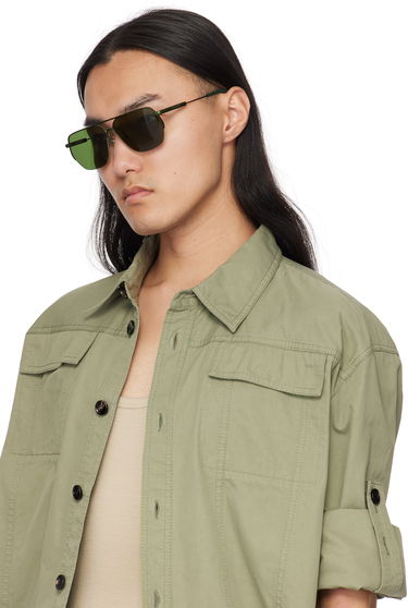 Slnečné okuliare Jacquemus Aviator Sunglasses Zelené | JAC67C4SUN, 3