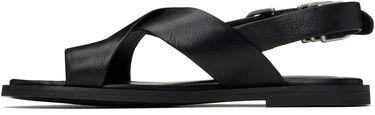 Oblečenie rag & bone rag & bone Gia Leather Crossover Sandals Čierna | WFF25SF1004LE04, 2
