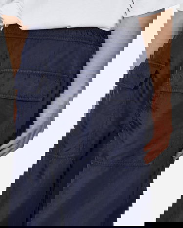 Nohavice Dries Van Noten Overdyed Pants Navy | 241-020924-8204 504, 5