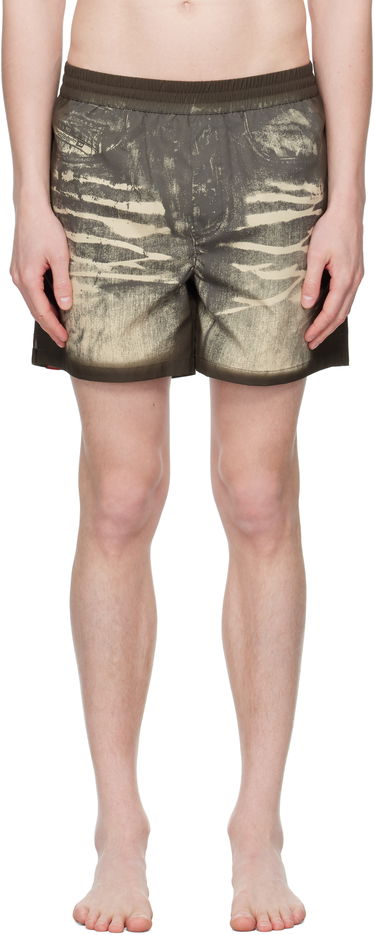 Plavky Diesel Diesel Rio-41-Dnm Swim Shorts Zelené | A17680-0HJBR-E7134, 0