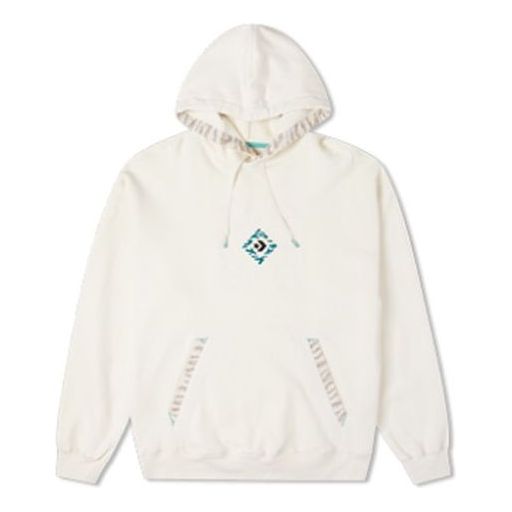 Mikina Converse New Year Series Tiger Stripes Embroidered Hoodie Biela | 10024151-A01, 0