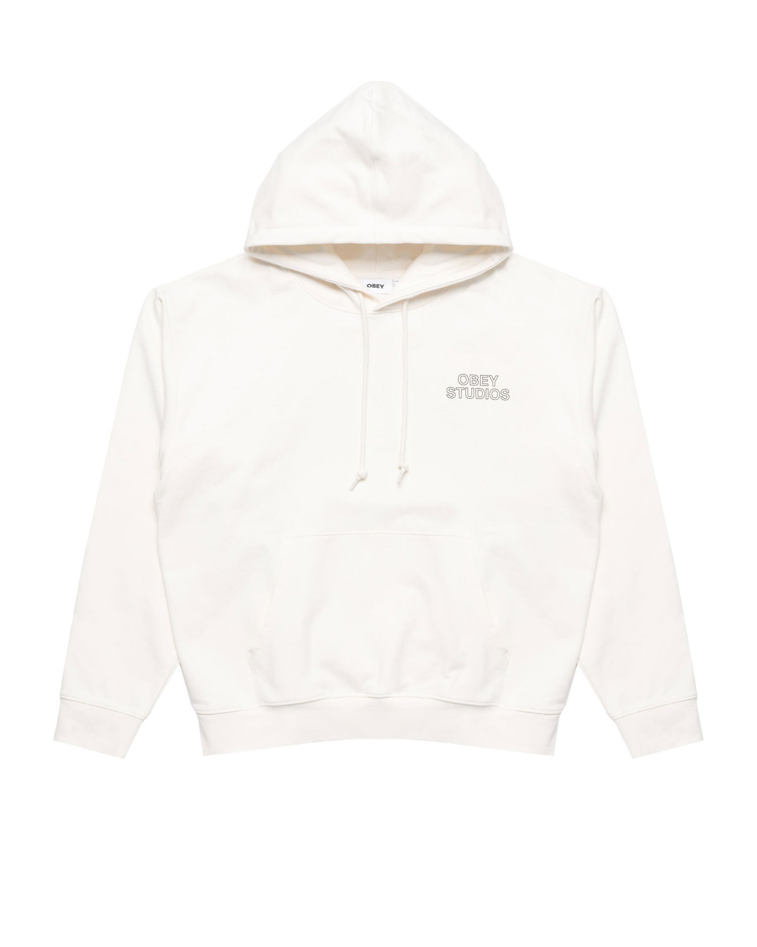 Mikina OBEY Obey Studios Palette Hoodie Biela | 117464052-UBL, 0