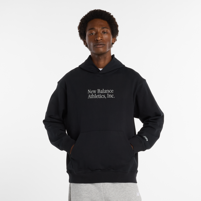 Mikina New Balance Athletics, Inc. Hoodie Čierna | NBMT53925BK