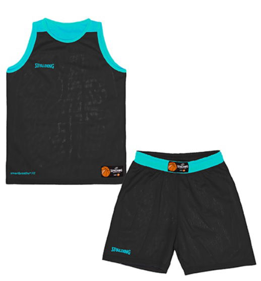 Súprava Spalding Spalding Double Face Basketball Set Tyrkysová | 40221339-blueatollblack, 1