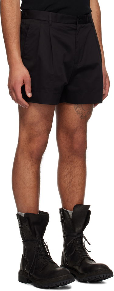 Šortky Dolce & Gabbana Dolce&Gabbana Cotton Gabardine Shorts Čierna | GP0X9TFUFNV, 1
