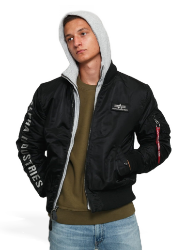 Bomber bunda Alpha Industries Bomber MA-1 Čierna | 133104 198