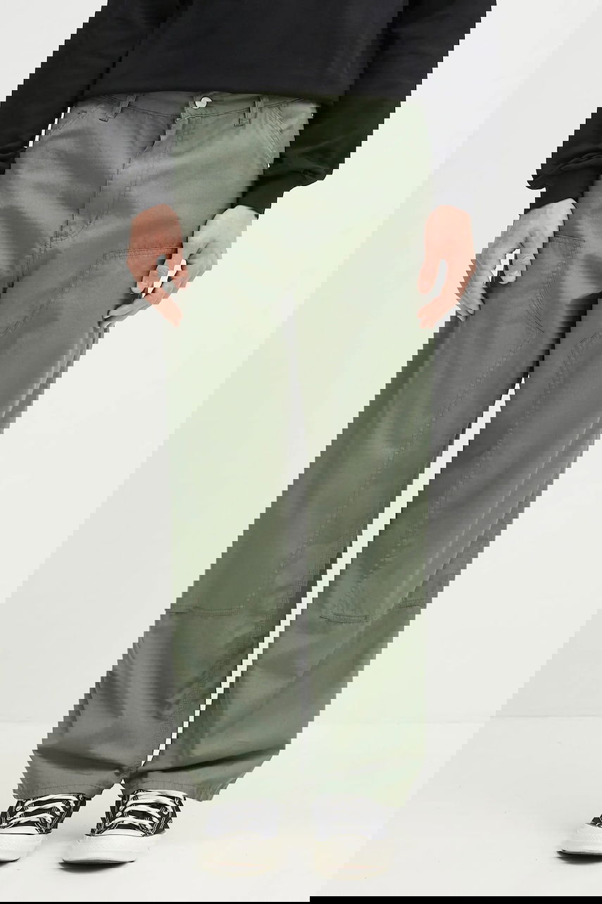 Nohavice Carhartt WIP Carhartt WIP Double Knee Workwear Pants Zelené | I034795.1YF02, 0