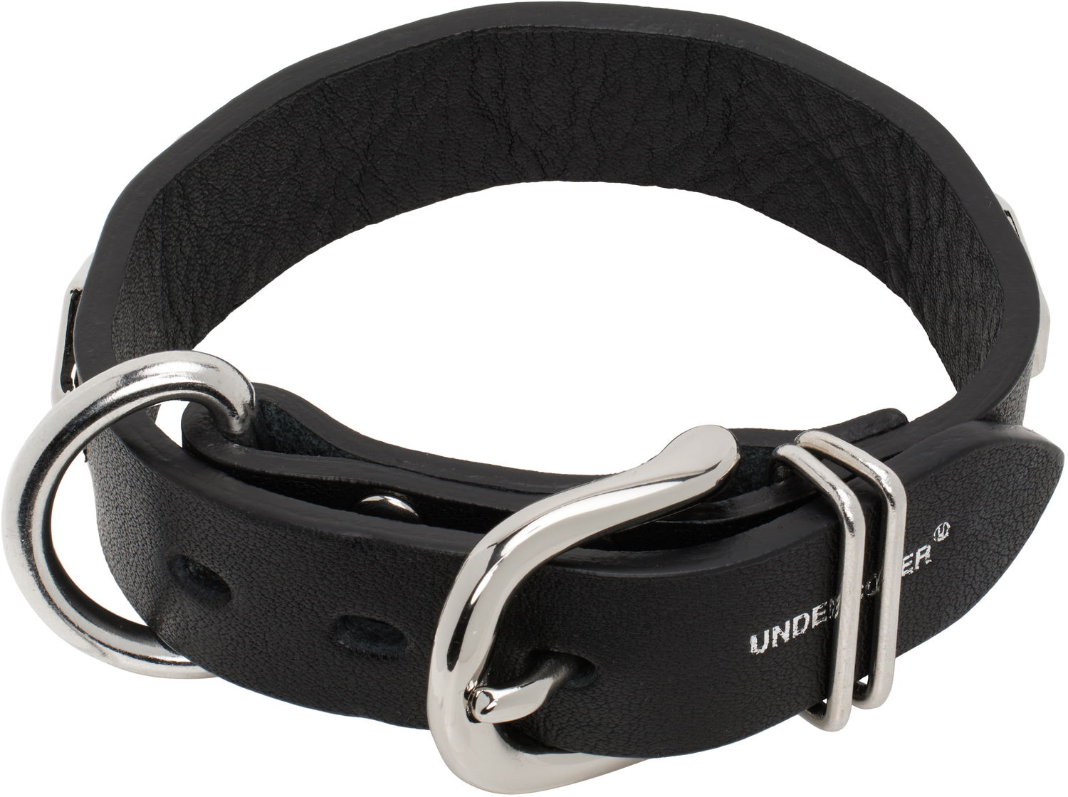Opasok UNDERCOVER Undercover Studded Leather Bracelet Čierna | UP1E4A03, 1