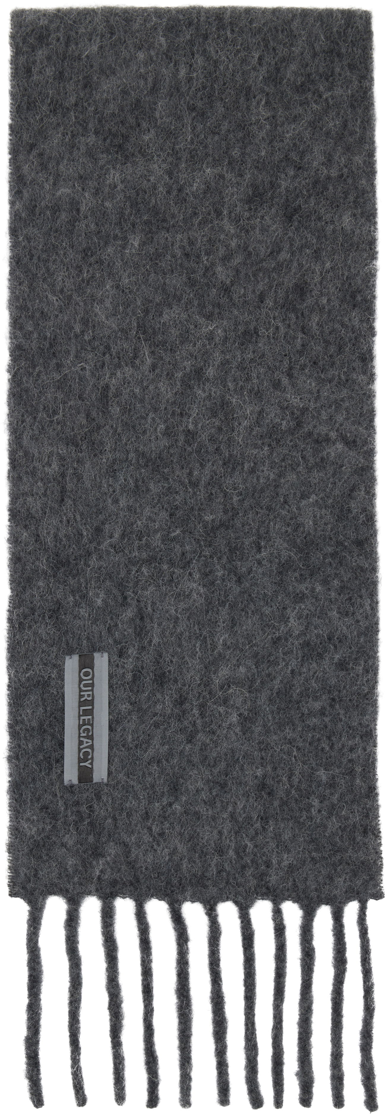 Šál OUR LEGACY Our Legacy Estate Scarf Šedá | A4258EPH, 0