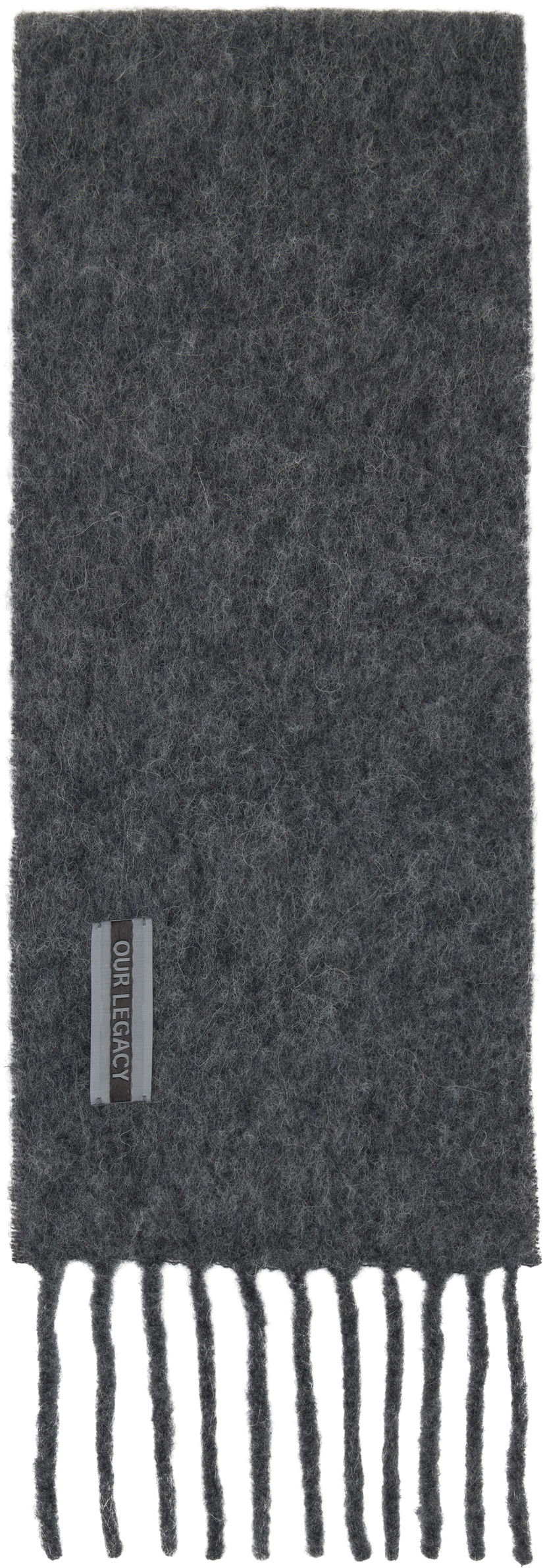 Šál OUR LEGACY Our Legacy Estate Scarf Šedá | A4258EPH