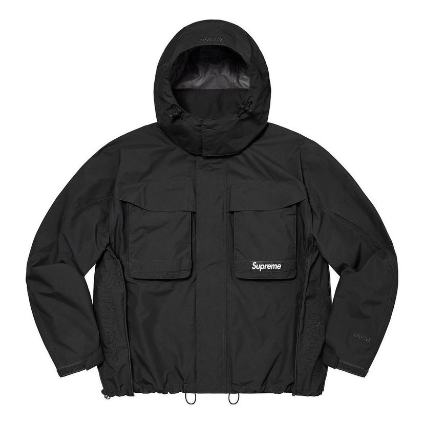 Parka Supreme Lightweight Shell Jacket Čierna | SUP-SS23-152