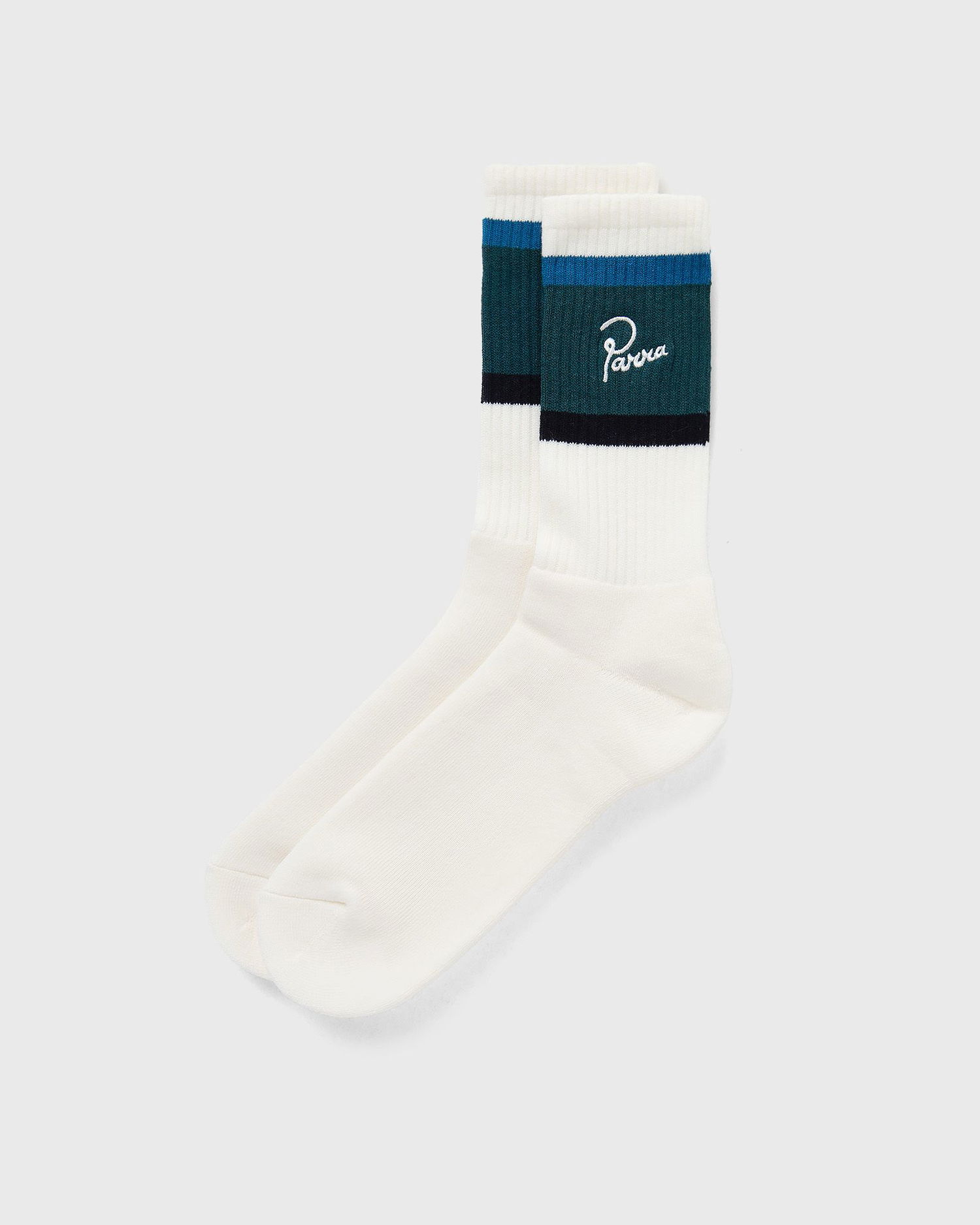 Ponožky By Parra Signature Striped Crew Socks Biela | 54175, 1