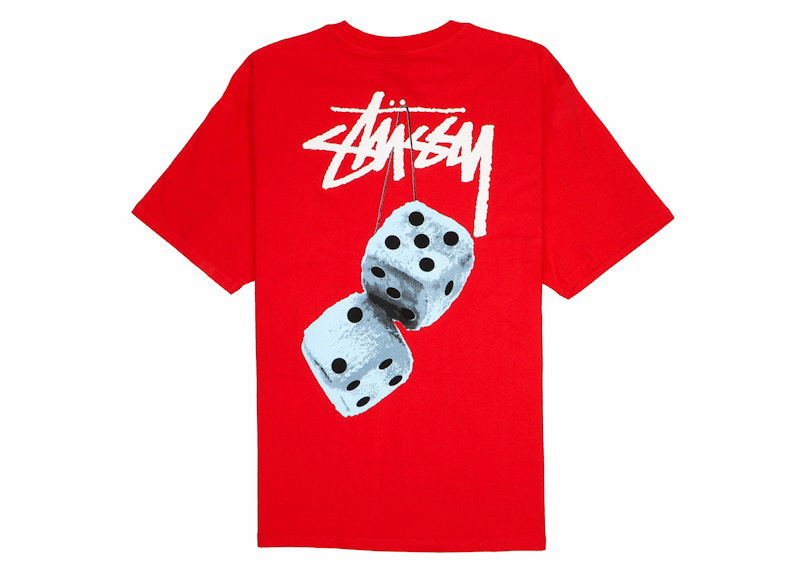 Tričko Stüssy Stussy Dice Graphic T-Shirt Červená | 1904765-RED, 0