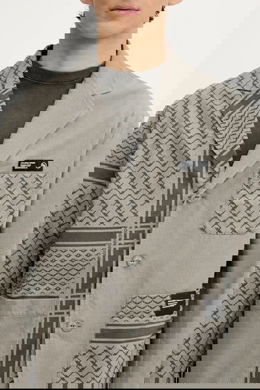 Bunda Neighborhood NEIGHBORHOOD PT SHEMAGH Patterned Jacket Šedá | 251UTNH.JKM02, 3