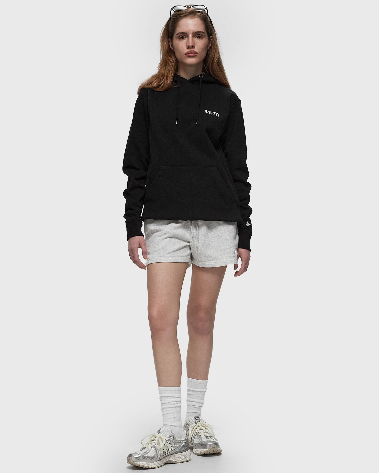 Šortky New Balance French Terry Short Šedá | WS41500-AHH, 1