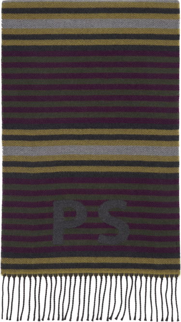 Šál Paul Smith PS Paul Smith Stripe Jersey Scarf Rôznofarebný | M2A-150T-N124-76-0, 0