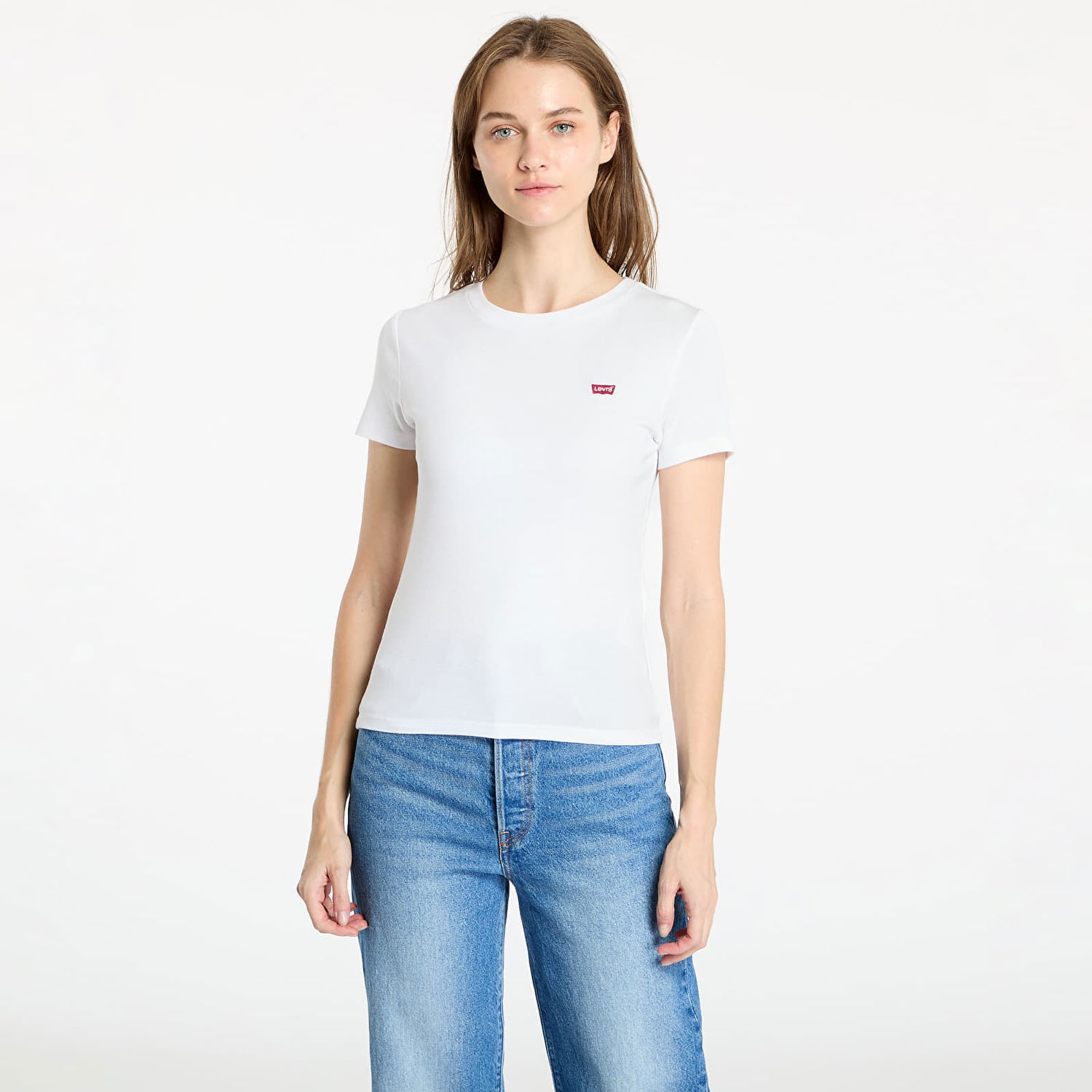 Tričko Levi's Essential Housemark Tee White Biela | 000KK-0000, 0