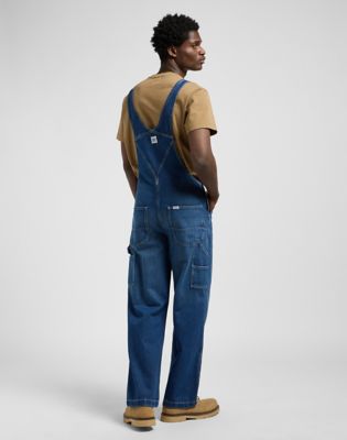 Overal Lee Relaxed Fit Bib Overalls Modrá | 112370620, 0
