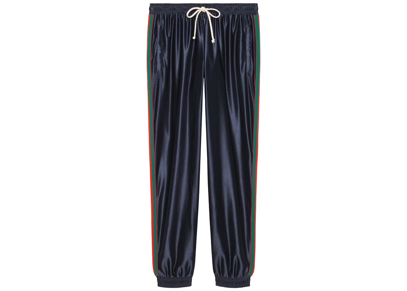 Nohavice Gucci Shiny Jersey Pant Navy | 655343 XJDF1 4330, 0
