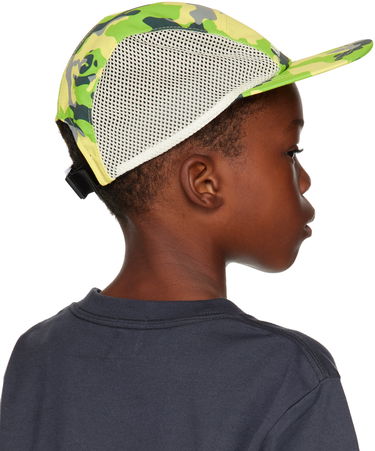 Šiltovka BAPE A Bathing Ape Kids Woodland Camo Jet Cap Zelené | 001CPJ303002K, 2