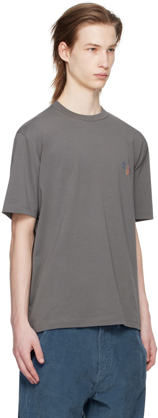 Tričko Paul Smith PS Paul Smith Zebra T-Shirt Šedá | M2R-220X-M21816-76, 1