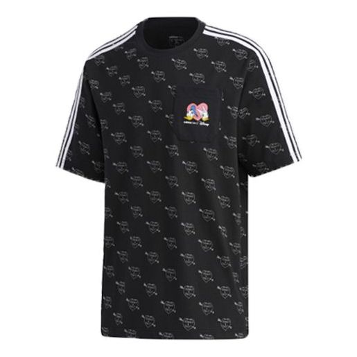 Tričko adidas Originals Disney Collection Print T-Shirt Čierna | GJ5640