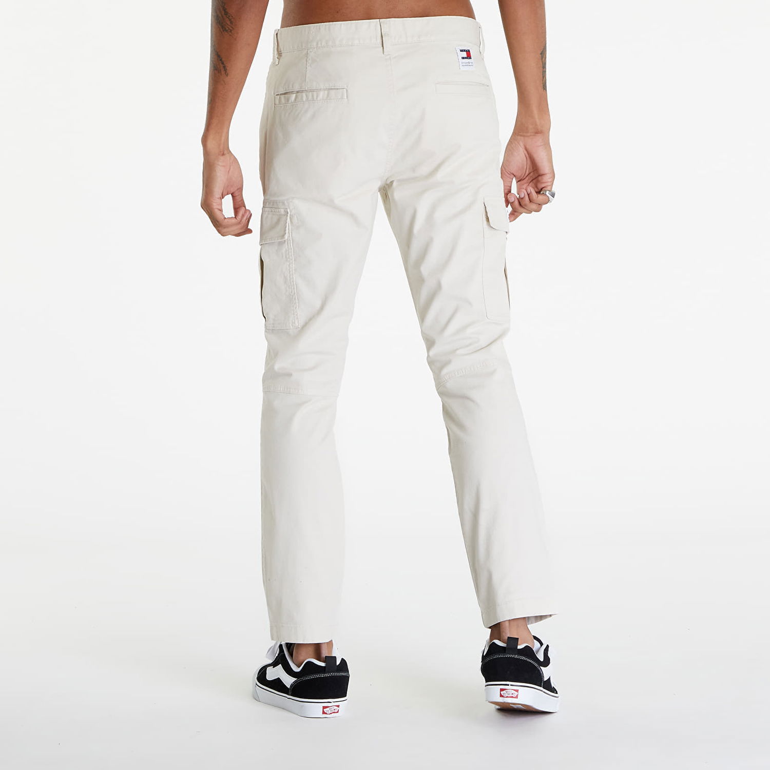 Cargo nohavice Tommy Hilfiger Austin Lightweight Cargo Pants Newsprint Biela | DM0DM18940 ACG, 1