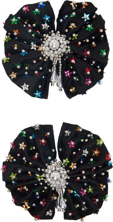 Spona Chopova Lowena Chopova Lowena Rush Hair Bows with Star Sequins and Silver-Tone Beads Rôznofarebný | 6611, 0
