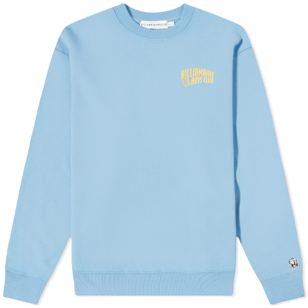 Sveter BILLIONAIRE BOYS CLUB Small Arch Logo Crewneck Modrá | BC004-PBL, 0
